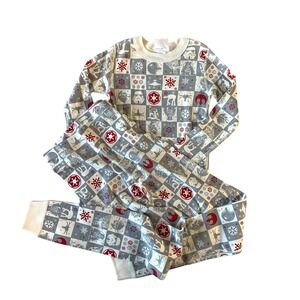 Hanna Andersson Star Wars Holiday‎ Christmas Pajamas 2 Pc. Sz 10 Red Gray Cotton